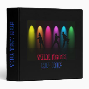 Hip Hop Dance Girls on Stage 1.5 Binder