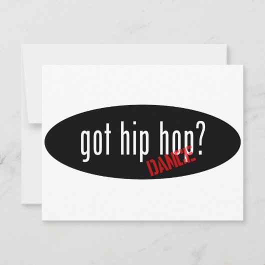 Hip Hop Dance Items – got hip hop (Front)