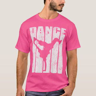 Hip Hop Dance Shirt Breakdancing Back Print Breakd