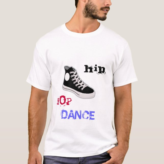 Hip Hop Dance Shoe T-shirt (Front)
