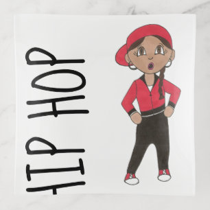 Hip Hop Dance Teacher Hiphop Breakdancing Recital Trinket Tray