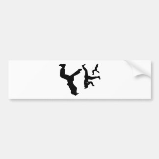 hip hop dancer bumper sticker