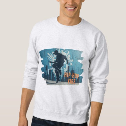 Hip_hop dancer graffiti  sweatshirt