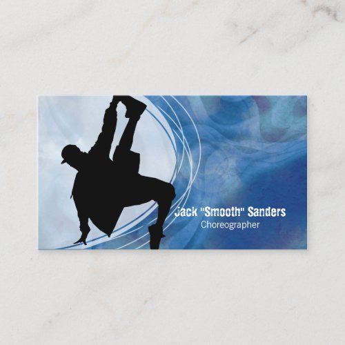 Hip Hop Dancer Grunge Choreographer Business Card