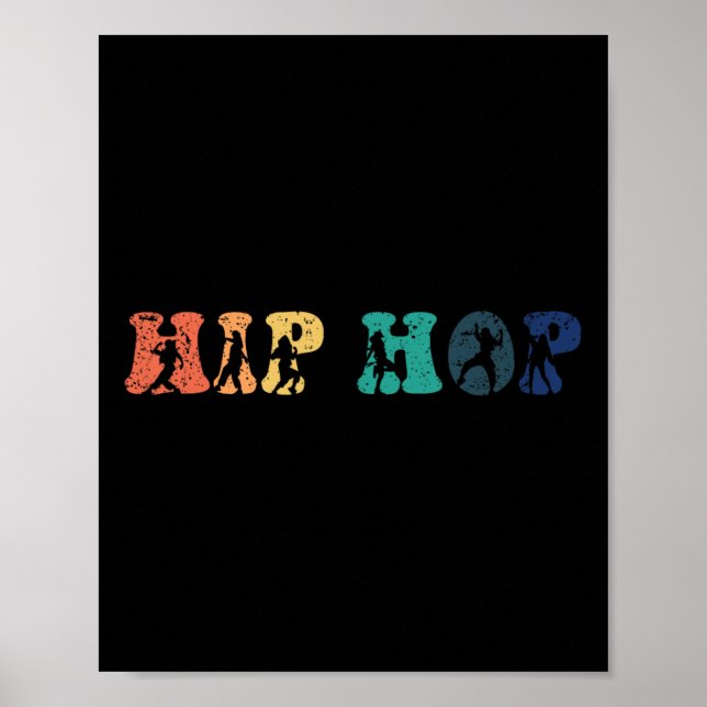 Hip Hop Dancing Breakdancing Break-dance Breakdanc Poster (Front)