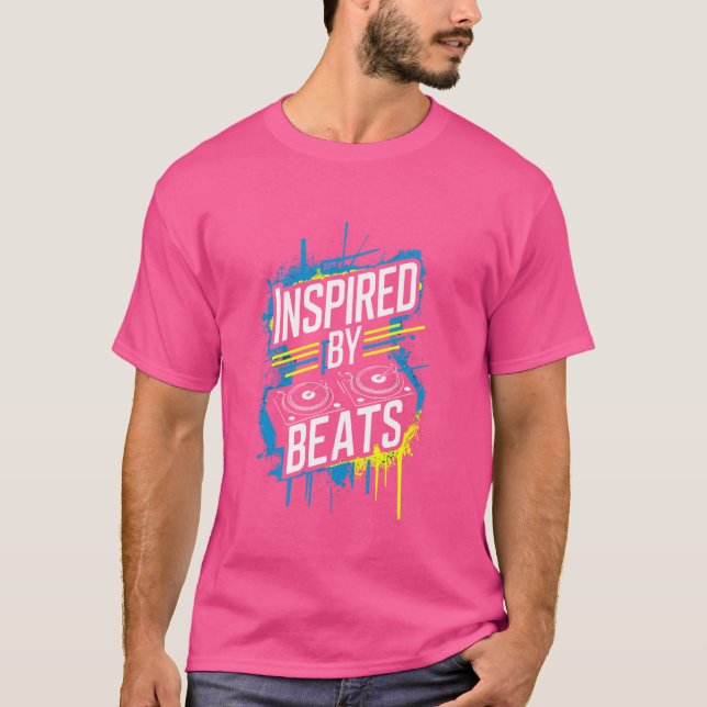 Hip Hop Dancing Breakdancing Rap Music Choreograph T-Shirt (Front)