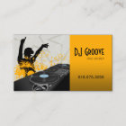 Hip Hop DeeJay Disc Jockey - Music Business Card