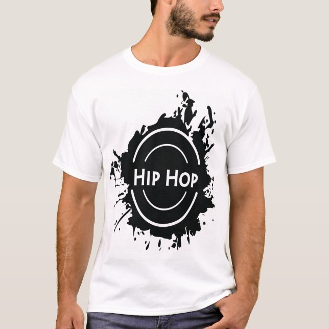 Hip Hop design T-Shirt (Front)