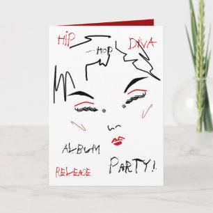 Hip-Hop Diva Album Release Party I Invitation