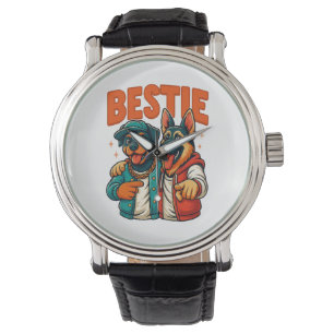 Hip Hop Dog Besties Shirt for Friends t-shirt Watch