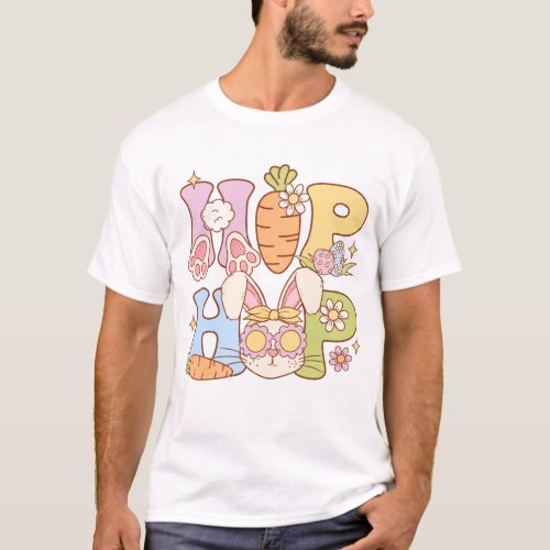 Hip Hop Easter Bunny T_Shirt