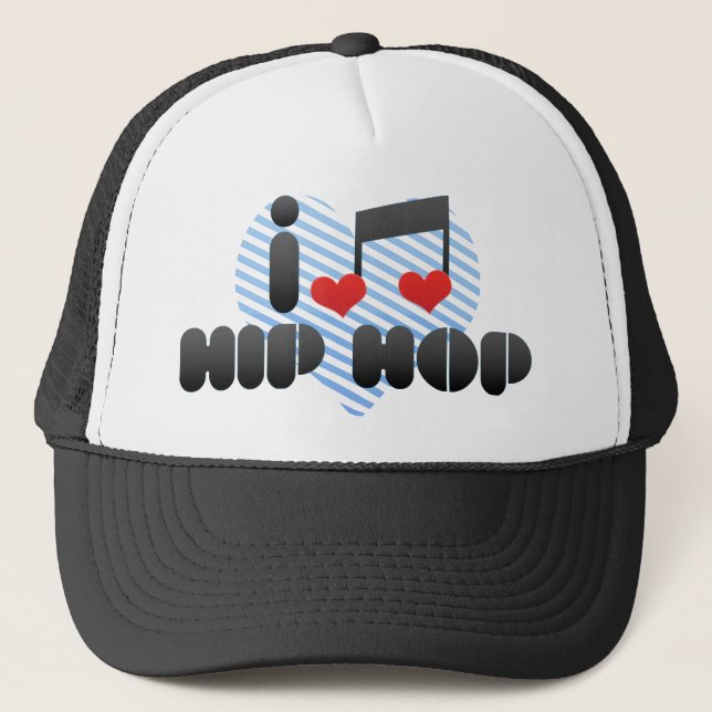 Hip Hop fan Trucker Hat (Front)
