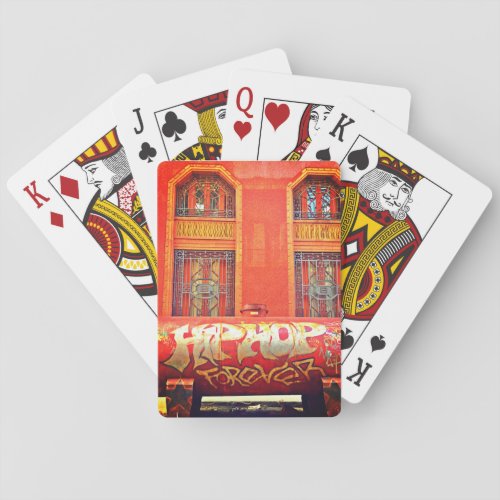 Hip Hop Forever Playing Cards by Tamara Diaz Art