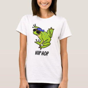 Hip Hop Funny Hopping Frog Pun T-Shirt