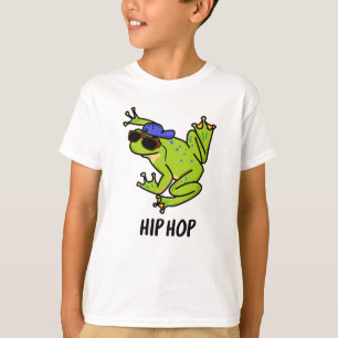 Hip Hop Funny Hopping Frog Pun T-Shirt