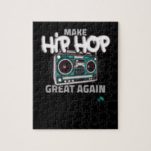 Hip Hop Gift Make Hip Hop Great Again Jigsaw Puzzle