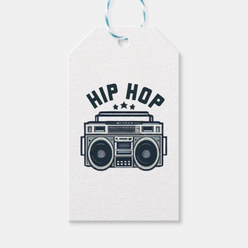 Hip hop gift tags