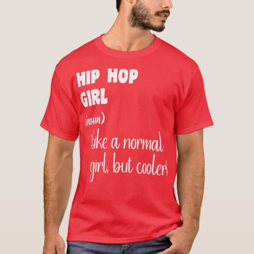 Hip Hop Girl T_Shirt