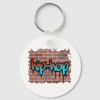 hip hop graffiti design keychain