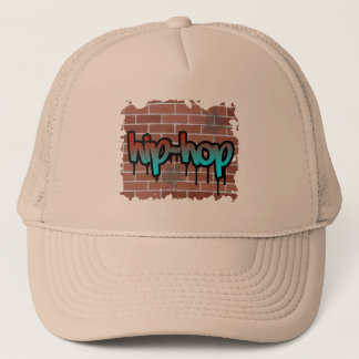 hip hop graffiti  design trucker hat