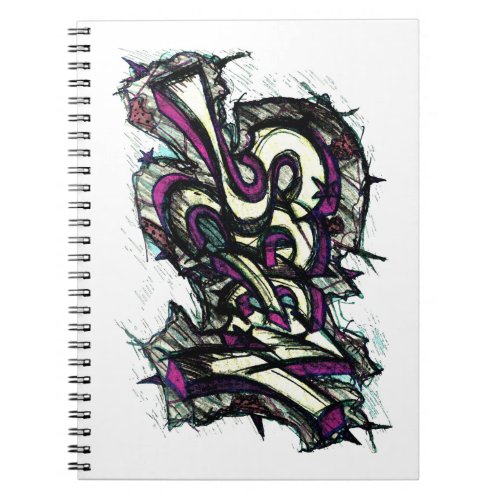 Hip Hop Graffiti Letters Notebook