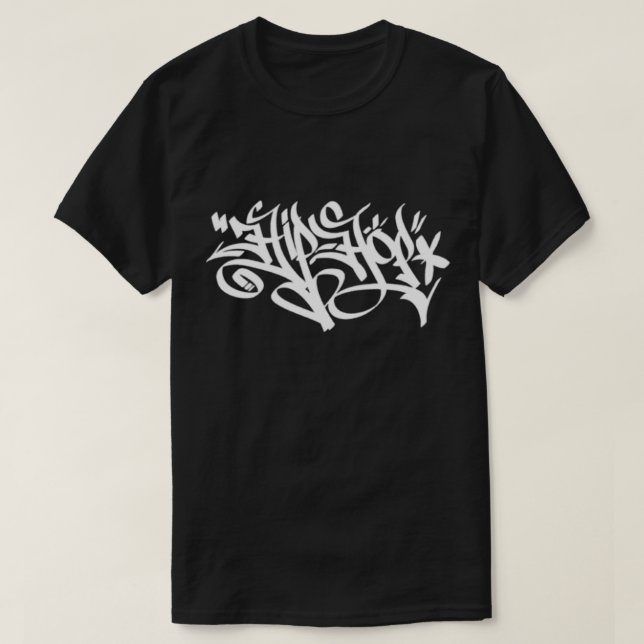 Hip Hop Graffiti T-Shirt (Design Front)