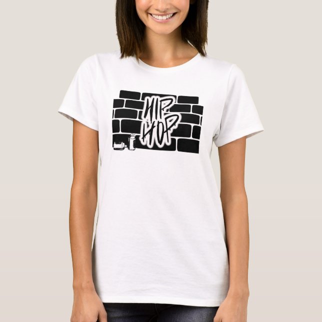 Hip Hop Graffiti T-Shirt (Front)