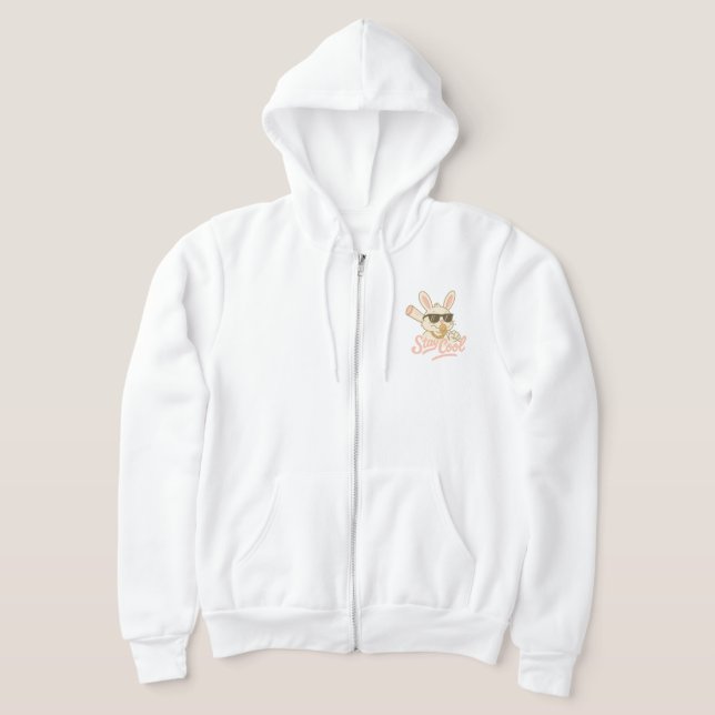  Hip Hop Hare Hoodie (Laydown)