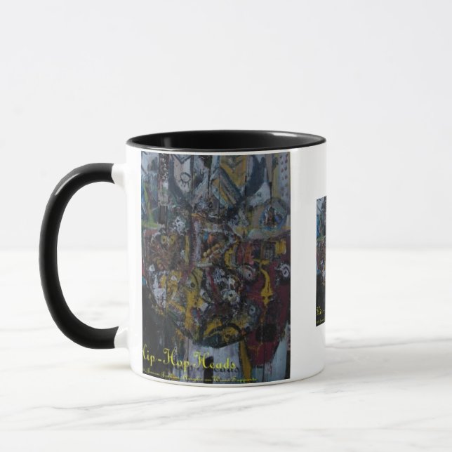 hip hop heads mug (Left)