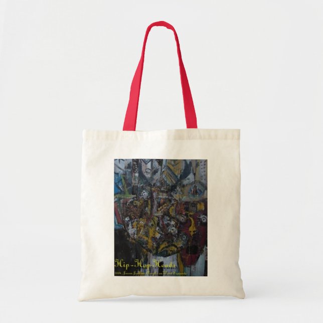 HIP HOP HEADS TOTE BAG (Front)