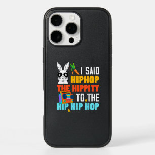 Hip Hop Hippity Funny Easter Bunny Boys Girls Kids iPhone 16 Pro Max Case