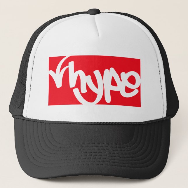 Hip-Hop Hype Trucker Hat (Front)