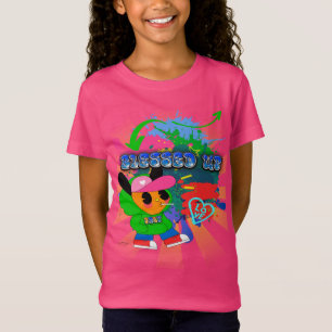 Hip Hop Inspired Blessed Up Christian Art T-Shirt