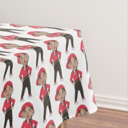 Hip Hop Jazz Breakdance Crew Dance Studio Recital Tablecloth