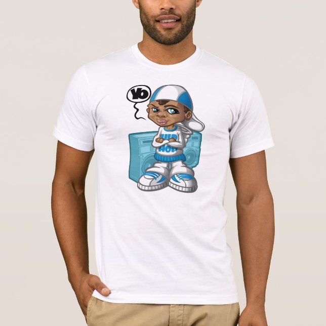Hip-hop kid and boom-box T-Shirt (Front)
