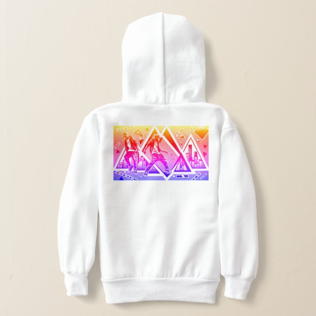 Hip-Hop Mode Hoodie (Laydown Back)
