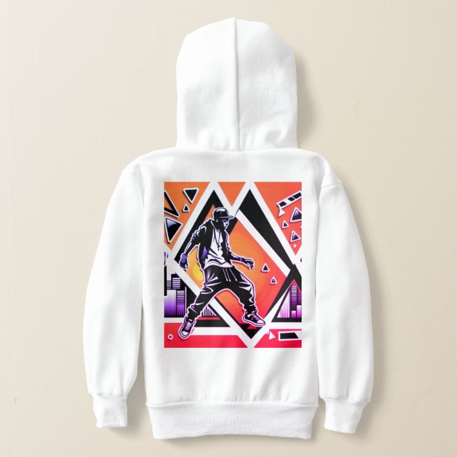 Hip-Hop Mode Hoodie (Laydown Back)