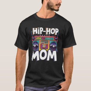 Hip Hop Mom Dance Squad Mom Mixtape Cassette Mothe T-Shirt