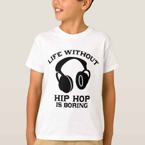 Hip_hop Music designs T_Shirt