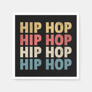 Hip Hop music Napkins