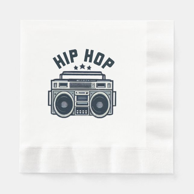 Hip hop napkins (Front)