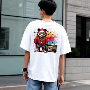 Hip Hop Panda Groove: Hip Hop T-Shirt