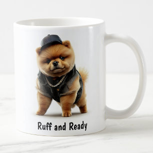 Hip Hop Pomeranian Thug Coffee Mug