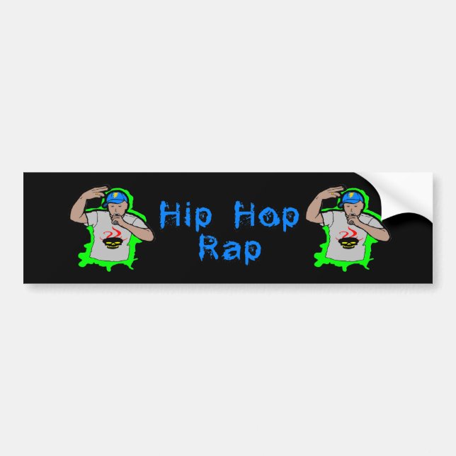 Hip Hop Rap 1 Bumper Sticker (Front)