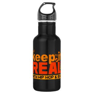 HIP HOP & RAP custom Stainless Steel Water Bottle