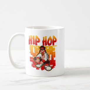 Hip Hop Retro Graffiti Rap Trap Music Coffee Mug