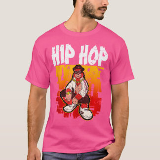 Hip Hop Retro Graffiti Rap Trap Music T-Shirt