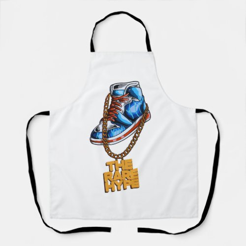 Hip hop shoes rare hype chain vector apron