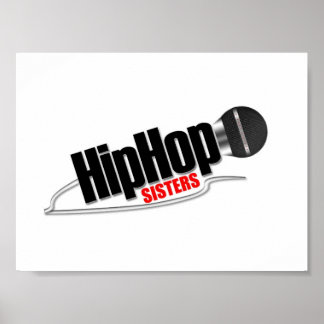 HIP HOP SISTERS LOGO POSTER