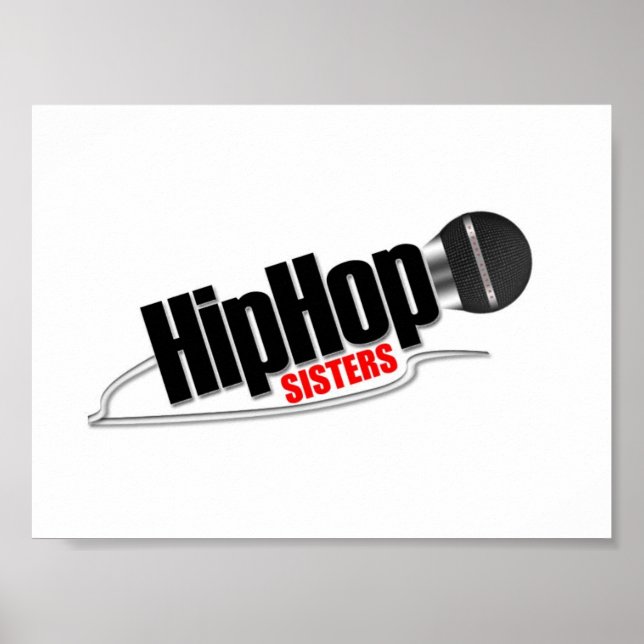 HIP HOP SISTERS LOGO POSTER (Front)